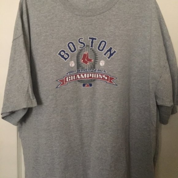 Boston Red Sox 2007 World Series Championship T Shirt Men's XXL - Picture 3 of 7
